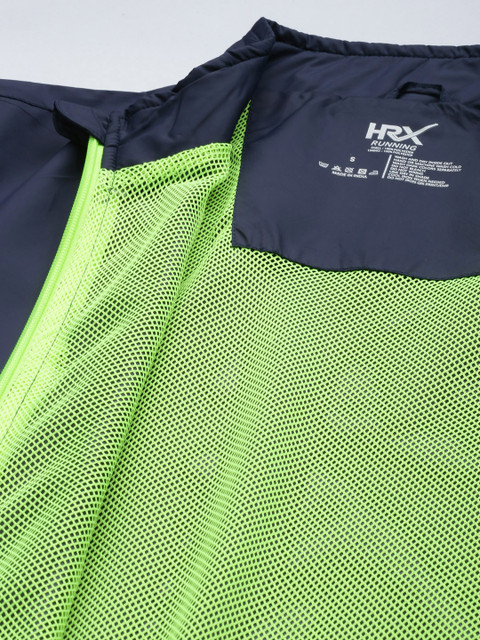 HRX by Hrithik Roshan Rapid-Dry Antimicrobial Finish Running Sporty Jacket - Image 8