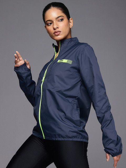 HRX by Hrithik Roshan Rapid-Dry Antimicrobial Finish Running Sporty Jacket - Image 3