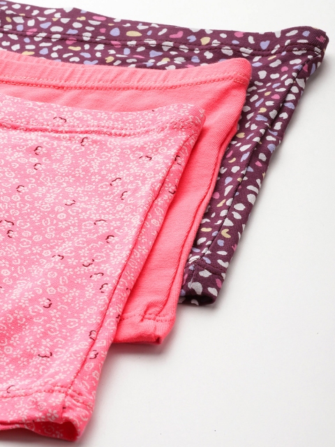 Leading Lady Pack Of 3 Assorted Mid-Rise Boy Shorts - Image 5