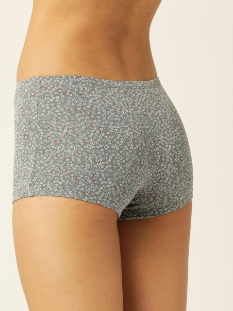 Leading Lady Pack Of 3 Assorted Mid-Rise Boy Shorts - Image 4