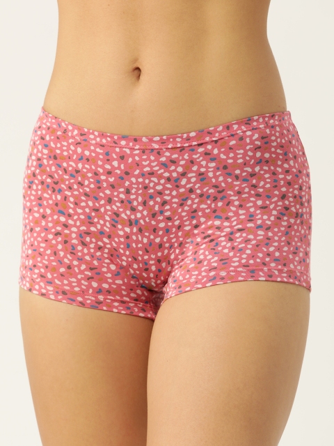 Leading Lady Pack Of 3 Assorted Mid-Rise Boy Shorts - Image 2