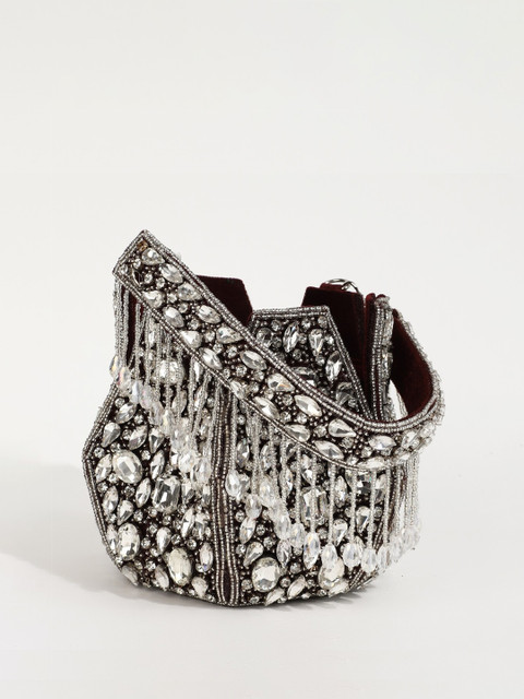 THE TAN CLAN Embroidered Potli Clutch - Image 2