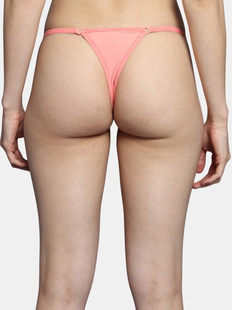 BLEEDING HEART Lace Self Designed Low-Rise Lace Thong Brief - Image 3