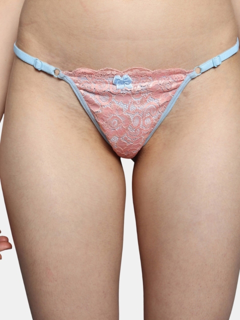 BLEEDING HEART Self Designed Low-Rise Lace Thong Brief - Image 6