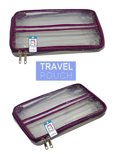 atorakushon Set of 4 Makeup Accessories Travel Pouch - Image 5