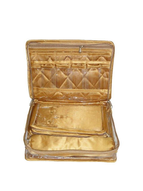 atorakushon Makeup Accessories Satin Travel Pouch - Image 4