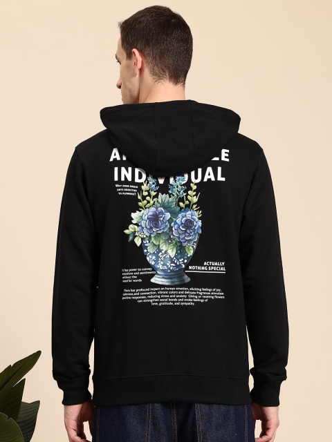 Mast & Harbour Printed Hooded Sweatshirt - Image 4