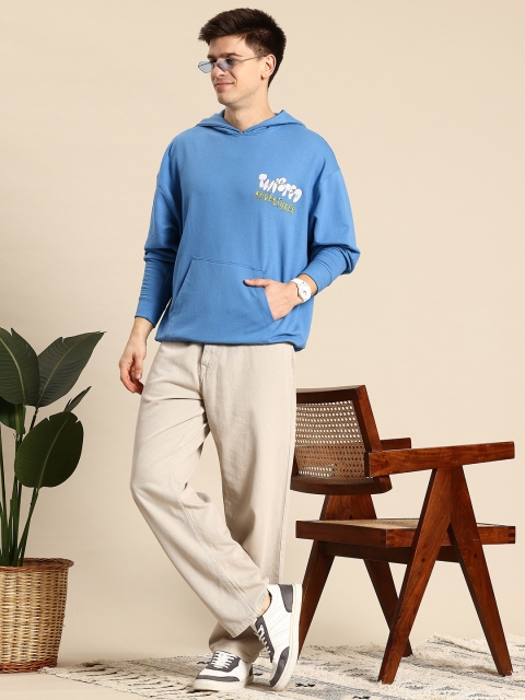 Mast & Harbour Printed Hooded Sweatshirt - Image 5