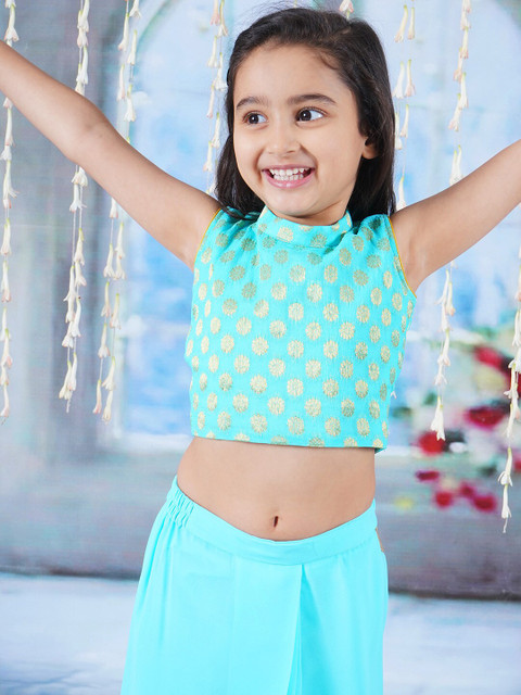 Little Bansi Sequinned Pure Georgette Ready to Wear Saree - Image 6