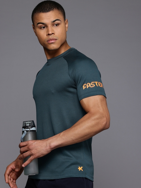 HRX by Hrithik Roshan Men Typography Printed Rapid-Dry Sports T-shirt