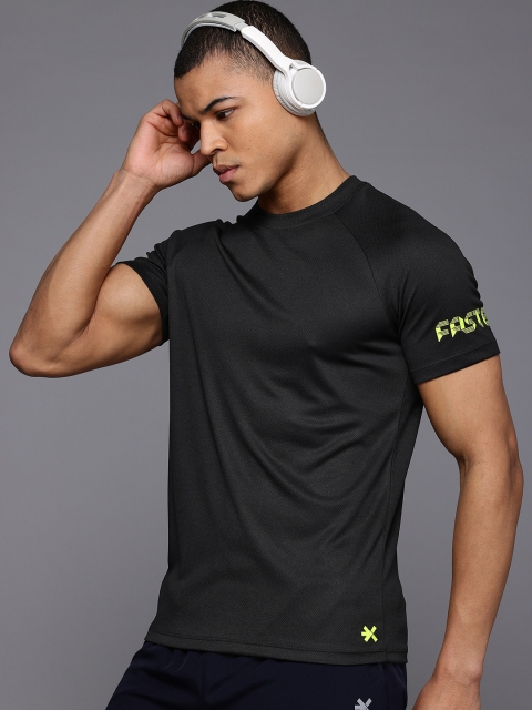 HRX by Hrithik Roshan Men Typography Printed Rapid-Dry Sports T-shirt