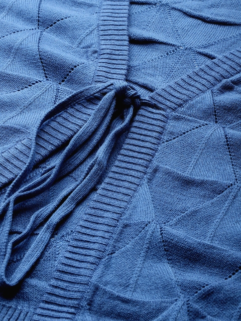 The Roadster Lifestyle Co. Tie-Up Front Knitted Sweaters - Image 6