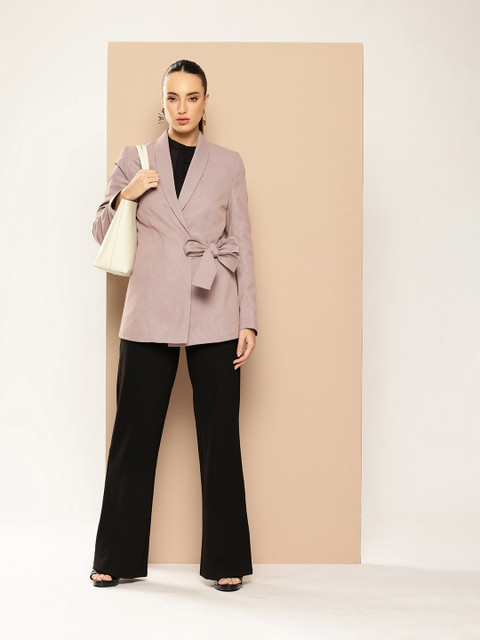 her by invictus Self Design Single-Breasted