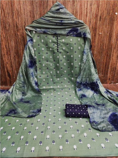 Lilots Ethnic Motifs Printed Unstitched Dress Material