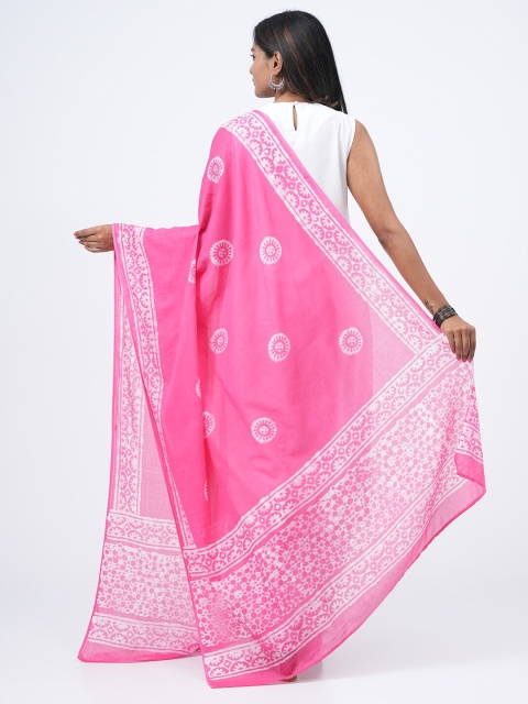 HELLA FASHIONS Bandhani Printed Cotton Dupatta - Image 6