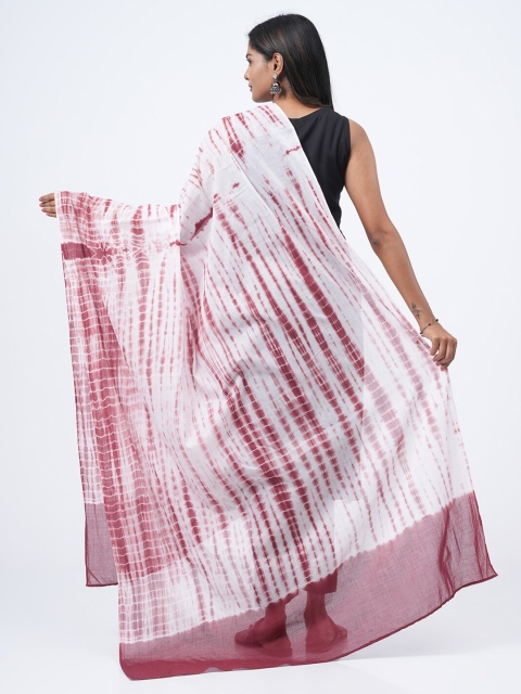 HELLA FASHIONS Tie & Dye Cotton Dupatta - Image 4