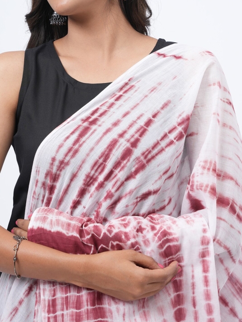 HELLA FASHIONS Tie & Dye Cotton Dupatta - Image 7