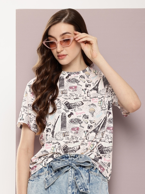 Kook N Keech Women Graphic Printed T-shirt