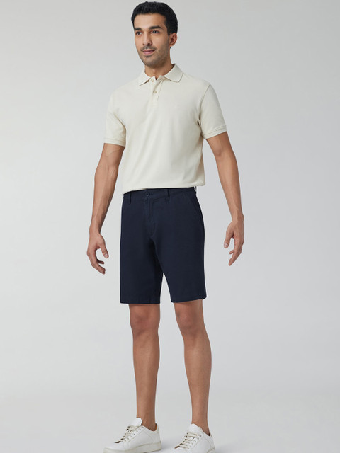 XYXX Men Mid Rise Antimicrobial Cotton Chino Shorts - Image 5