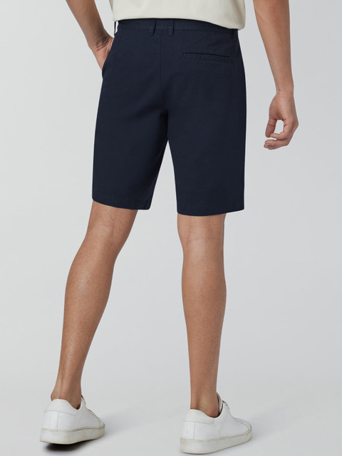 XYXX Men Mid Rise Antimicrobial Cotton Chino Shorts - Image 3