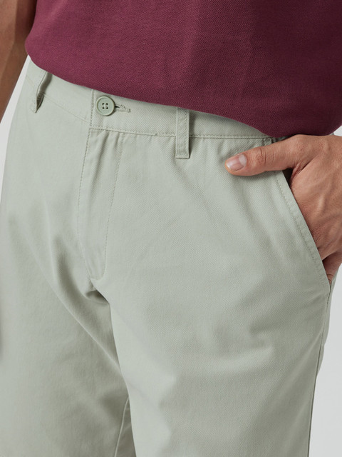 XYXX Men Mid Rise Antimicrobial Cotton Chino Shorts - Image 7