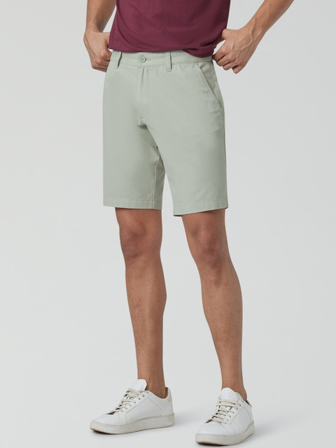 XYXX Men Mid Rise Antimicrobial Cotton Chino Shorts - Image 2