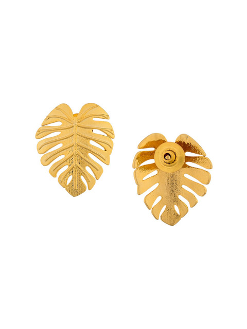 Voylla Gold Plated Contemporary Studs - Image 3