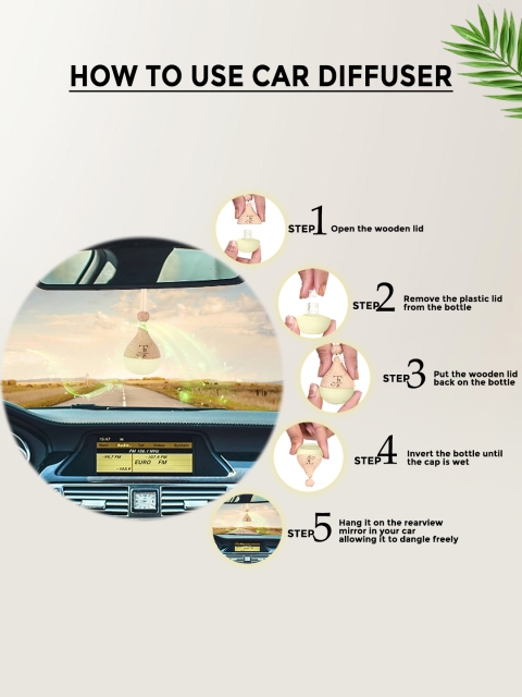 THE ACADOUR Rainforest Hanging Car Diffuser 8ml - Image 7