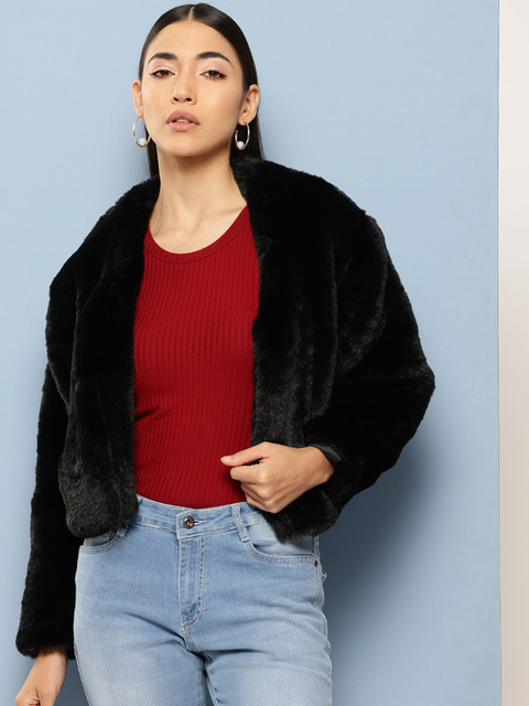 Chemistry Crop Open Front Jacket