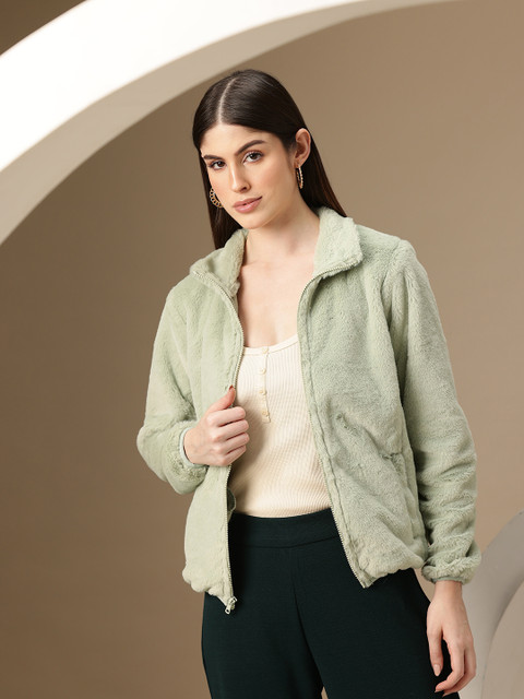 Chemistry Faux-Fur Tailored Jacket