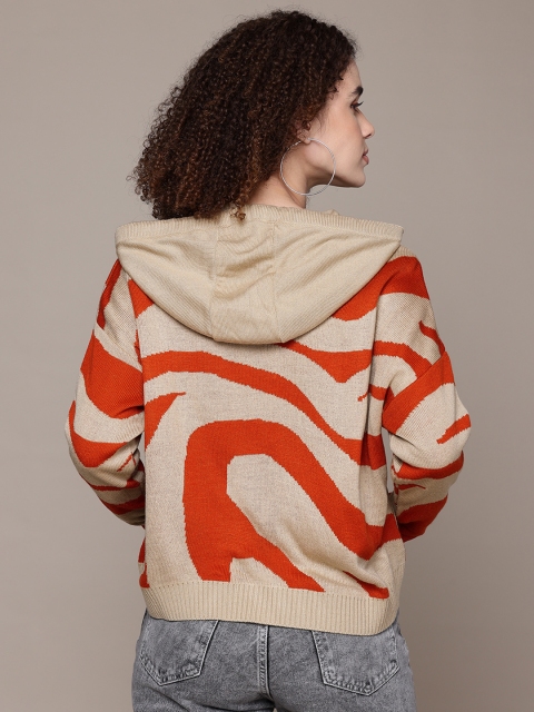 The Roadster Lifestyle Co. Hooded Drop-Shoulder Sweaters - Image 4