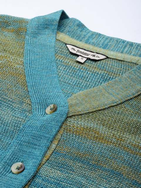 The Roadster Lifestyle Co. Abstract Drop-Shoulder Cardigan - Image 2