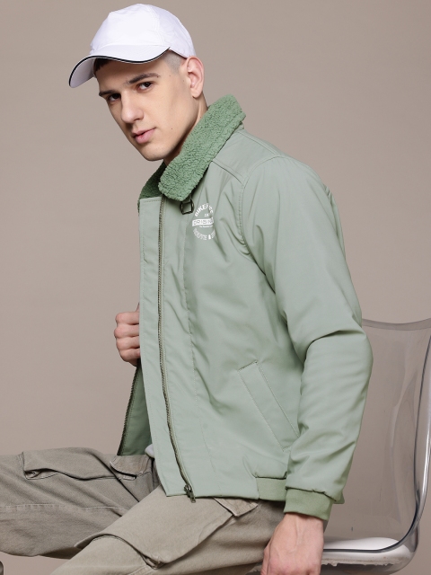 The Roadster Lifestyle Co. Bomber Jacket with Faux Fur Collar