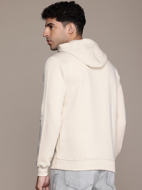 French Connection Typography Printed Hooded Sweatshirt - Image 5