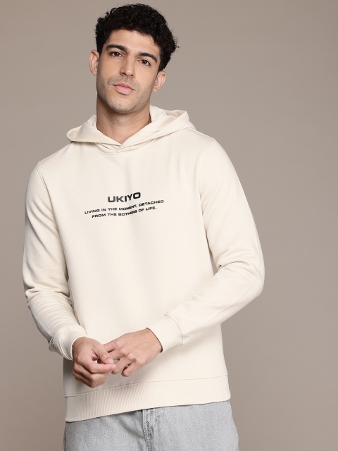 French Connection Typography Printed Hooded Sweatshirt - Image 3