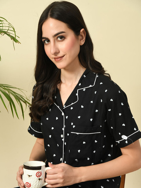TREND ME Conversational Printed Night suit - Image 2