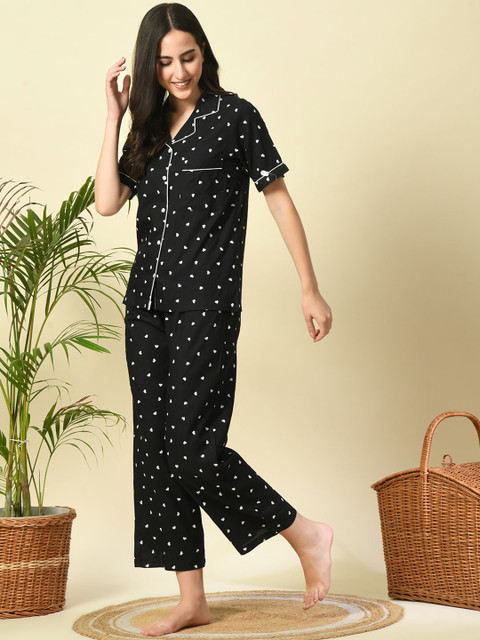 TREND ME Conversational Printed Night suit - Image 3