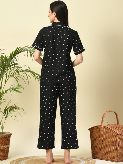 TREND ME Conversational Printed Night suit - Image 4