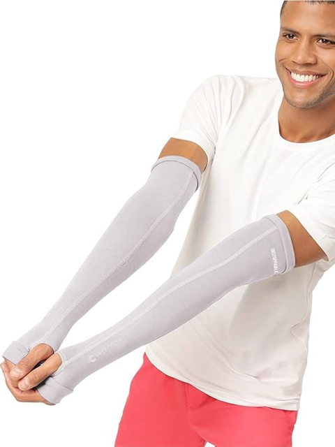 FREECULTR Pack Of 2 Unisex Patterned Breathable Bamboo Cotton Riding Gloves - Image 3