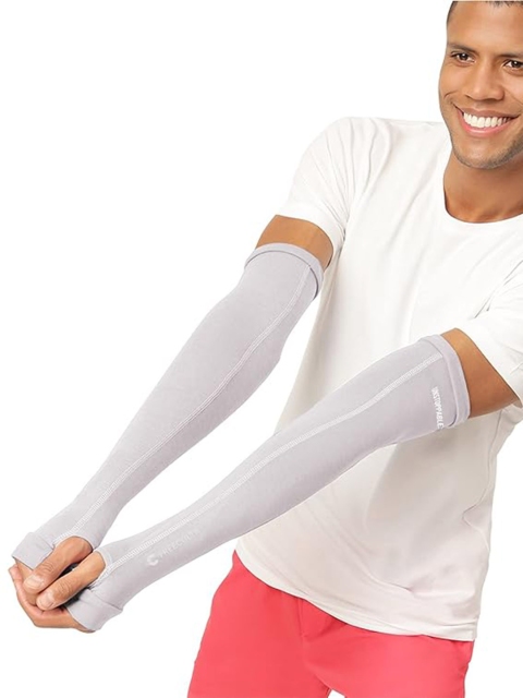 FREECULTR Pack Of 2 Unisex Patterned Breathable Bamboo Cotton Riding Gloves - Image 2