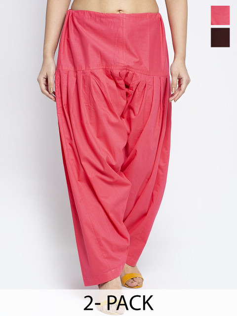 GRACIT Women Pack of 2 Pure Cotton Salwars