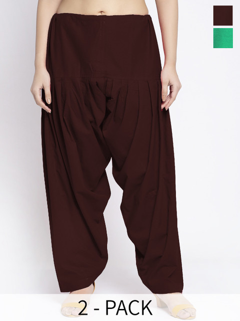 GRACIT Women Pack Of 2 Cotton Salwar