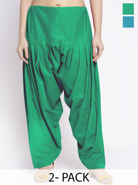 GRACIT Women Pack Of 2 Cotton Salwar