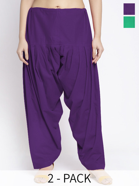 GRACIT Women Pack Of 2 Cotton Salwar