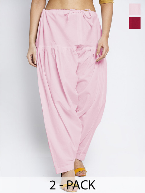 GRACIT Women Pack Of 2 Cotton Salwar