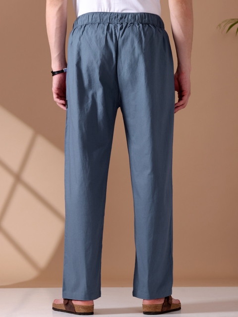Beyoung Men Cotton Loose Fit Lounge Pants - Image 3