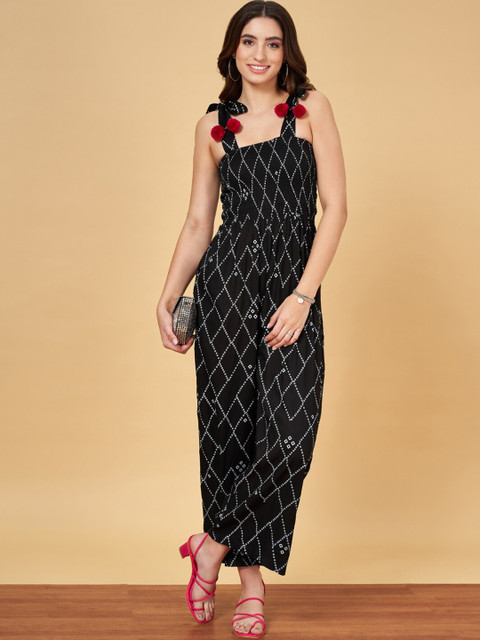 YU by Pantaloons Printed Basic Jumpsuit