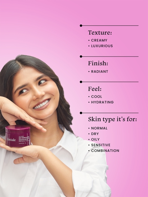 Foxtale DeTan Skin Mask with Lactic Acid & Brazilian Purple Clay for Glowing Skin - 75g - Image 4