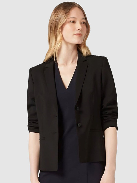 BAESD Notched Lapel Single Breasted Formal Blazer - Image 3
