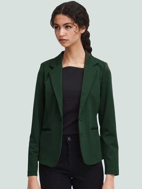 BAESD Notched Lapel Long Sleeves Single Breasted Blazer - Image 4